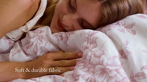 Madison Park Essentials Adele Pink Floral Full Size Comforter Set – Vintage Bed in a Bag with Sheets, Reversible Ruffle Bedding, Elegant Gift for Her