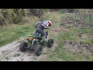 Quad enfant 125 Lifan 4 temps Apollo Hurricane SmallMX Antonin !