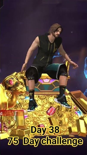 Free Fire King Of Gold Event 😱 Lucky Spin | Day 38/365 Challenge #75hardchallenge #freefireevent