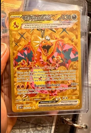 Charizard ex Pokémon: Obsidian Flames Hyper Rare
