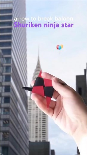 Shuriken ninja star tutorial #origami