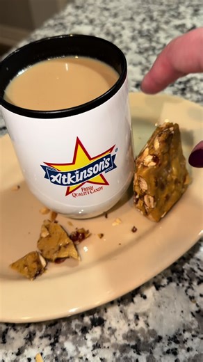 Breakfast of champions, am I right😎 #goodmorning #breakfast #coffee #sophiemae #atkinsoncandycompany