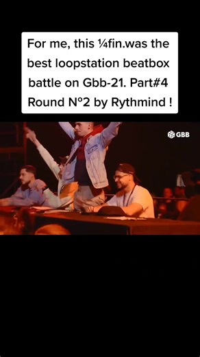Лучший битбокс батл на GBB-21: Rythmind vs Saro