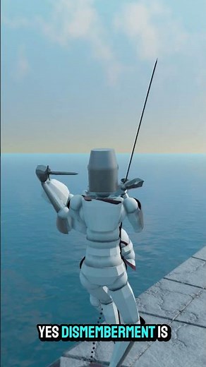This physics based game is like HALF SWORD with MULTIPLAYER!