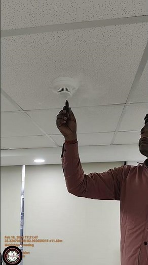 Smoke Detector Checking & Testing | Fire Alarm System Safety Check 🔥🚨