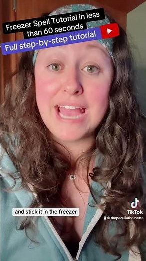 Freezer Spell tutorial in less than 60 seconds 🩵