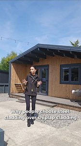 Why people choose steel cladding over shiplap cladding 🪵🔩🏠️⁠ ⁠ The benefits! 👇🏼⁠ ⁠ ✅️ Includes internal wall insulation & uPVC doors and windows⁠ ✅️ Durability – Withstands harsh weather, impacts, and daily wear⁠ ✅️ Low Maintenance – No need for frequent sealing, staining, or repairs⁠ ✅️ Longevity – Can last decades without significant degradation⁠ ✅️ Weather Resistance – Excellent protection from rain, snow, wind, and UV⁠ ✅️ Fire Resistance – Non-combustible, ideal in fire-prone areas⁠ ✅️ 