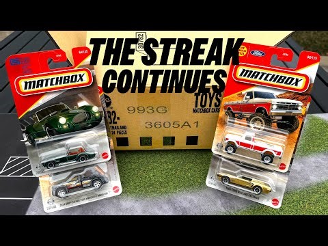 The Matchbox Hot Streak Continues — G Case Unboxing