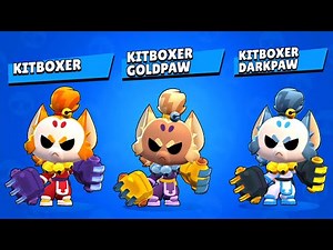 Brawl Stars Kit Boxer 🥊 All 3 Skins Gameplay