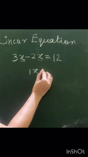 Linear equation in one variable! #shorts #shortsfeed #shortvideos