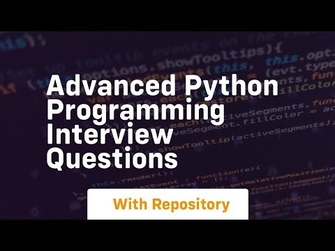 advanced python programming interview questions