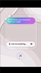 AI Glassmorphism Chat Box in Figma — Full Tutorial Available! 💬✨ #uidesign #tutorial
