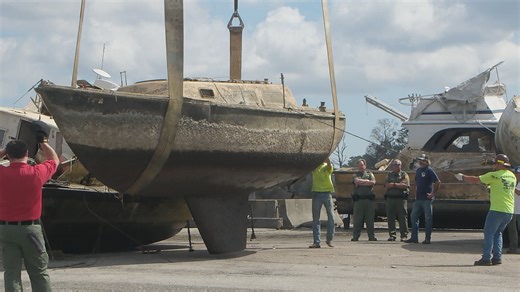 SC on track to clear large coastal debris, pulls 8 boats from Georgetown waters