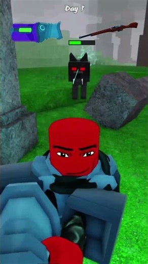 LASER CANNON VS RIFLE In 99 Nights In The Forest - Roblox