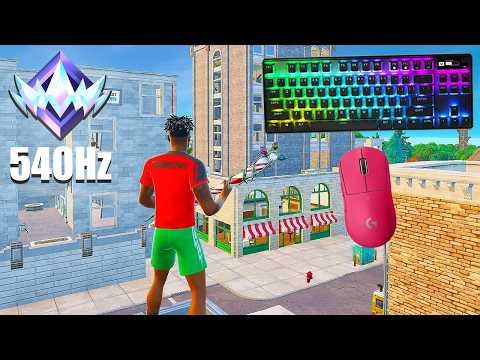 Fortnite ASMR 😴 OG Ranked Reload 🏆 Satisfying Keyboard & Mouse Gameplay | 540 FPS 4K
