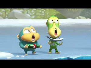 Cartoons for Children | Alien Monkeys Special 11: INTRUDER | Funny Cartoons