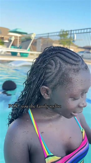 pool day 😂#family #hairstylist #fy #sudanese_tiktok | South Sudanese