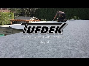 Tufdek™ Waterproof Vinyl Decking Install - Step 4 - Vinyl Deck Layout