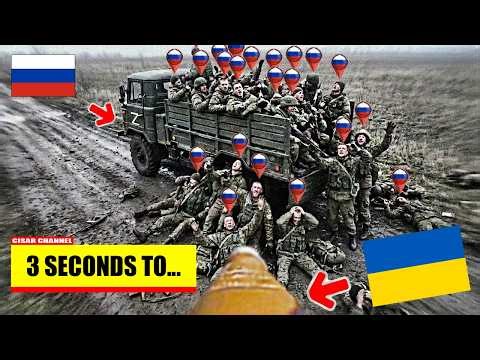 Ukrainian FPVs Spotted a Huge Convoy of Russian Troops! Then This Happened...