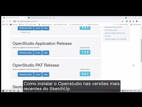 Como instalar o Openstudio na versão mais recente do SketchUP.