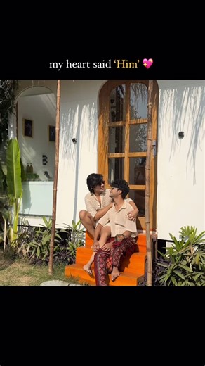 𝗣𝗶𝘆𝘂𝘀𝗵 on Instagram: "The world had a million opinions, but my heart had only one answer—Him. ❤️✨ Sometimes, love isn’t about logic, it’s about knowing who feels like home. . . . . #whenyouknowyouknow #lovebeyondlimits #breakingstereotypes #loveislove #couplegoals #lovegoals #cutecouples #bffgoals #bestfriends #bestiegoals #relationshipgoals #lovewins🌈 #couple #coupleedits #coupletrend #trendingreels #explore #explorepage #fyp [ soulmates ,