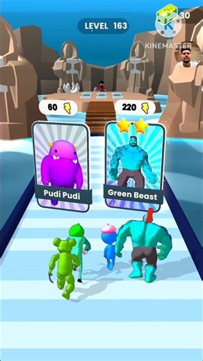 Monster Draft Racing- Assemble the Best Team lvl 163 #game #minecraft #run #racing #monster #shorts