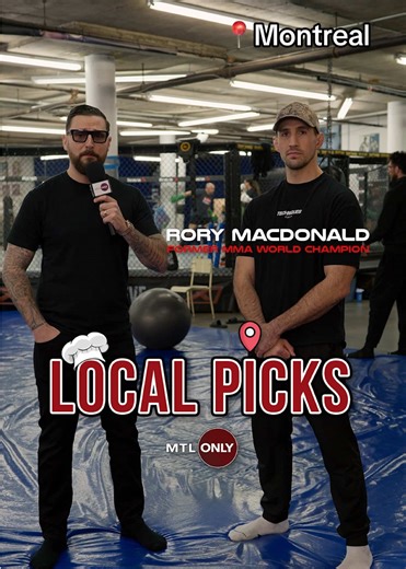 Local Picks w/ @RoryMacdonaldMMA Former MMA World Champion ✍️ Rory’s Picks: @paninopazzo @ameacafe @gualdieriristorante @cornelirestaurantlaval @ogburger_laval @restolabelleprovince @damasrestaurant @lapanzeriamtl @heavenly_taste_biscotti @schwartzsdeliofficial @awcanada @svkbar @moishesmontreal @stviateurbagel @maiko_sushi @gibbysrestaurant @maison_tandoori @patisseriestmartin @celeste_montreal @gibeauorangejulep @icehousemontreal @cafeolimpico L'Entrepôt de Viandes 🎤 @chefandrewba #Montreal #