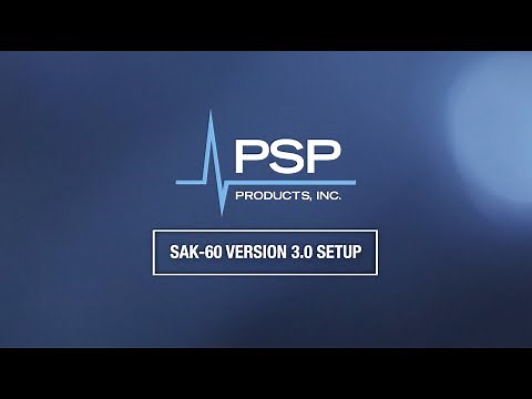 PSP SAK 60 Version 3 Setup