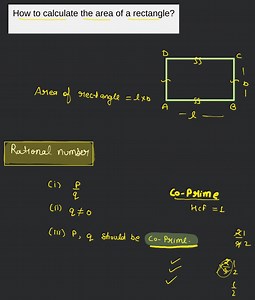 How to calculate the area of a rectangle?... | Filo