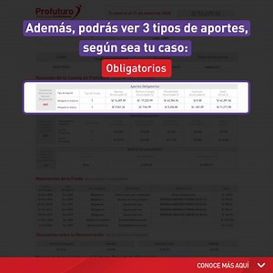¡Te enseñamos a leer correctamente tu estado de cuenta! Sigue estos pasos y aprende todo lo que debes saber sobre tu cuenta: comisión, aportes y rentabilidad. 🙌🏻📄🔎 | Profuturo AFP