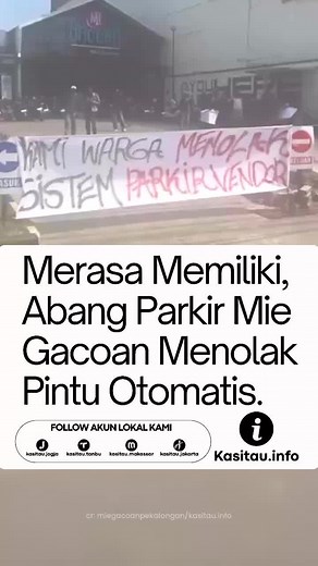 Sistem Parkir Otomatis Manajemen Gacoan