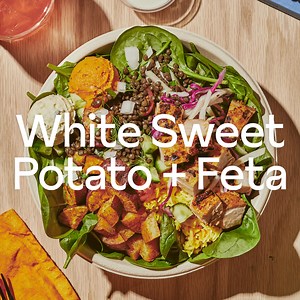Meet White Sweet Potato Feta: Warm, bright, and nutrient-dense. | CAVA