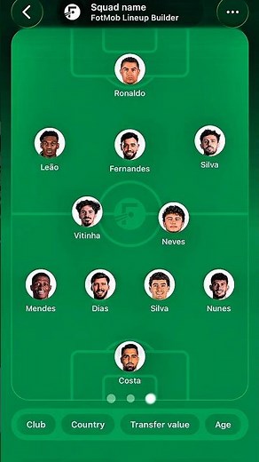 France vs Portugal | I used the @fotmobapp to build this lineup #football #soccer #fotmob