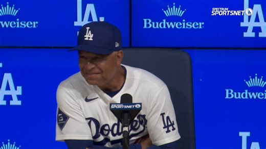 "The goal is to keep going deeper in games, but I really did think that today was a good step in the right direction for Roki."Dave Roberts addresses the media after the #Dodgers fall to the Guardians, losing 4-2 in the series opener.