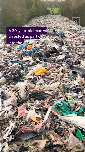 Illegal waste mountain to be cleared