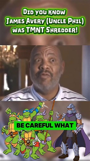 Did You Know Fresh Prince Uncle Phil Was TMNT's Shredder?!