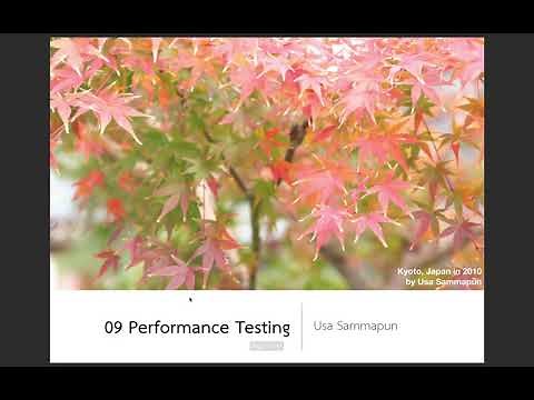 [Performance Testing 1] Performance Testing Overview