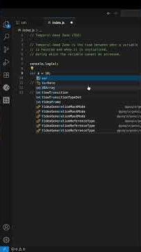 Temporal Dead Zone Explained 😳 | JavaScript Secrets | #softwareengineering #coding #ytshorts