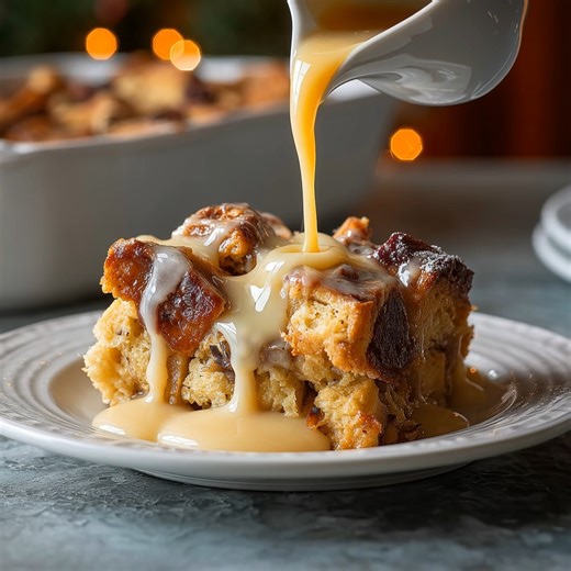 Eggnog Bread Pudding with Bourbon Sauce 🎄🥃 Transform your holiday gatherings with this warm and cozy eggnog bread pudding drizzled with a rich bourbon sauce! Perfect for sharing and sure to spread holiday cheer! Ingredients: - 6 cups of day-old bread, cubed (preferably brioche or challah) - 4 large eggs - 3 cups of eggnog... Full recipe ==> Coʍmеոτ 💬 👇👇 | Recipes by Eleanor