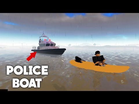 POLICE BOAT CHASE! (ROBLOX: Berkeley County)