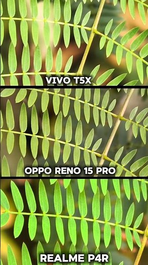 Oppo Reno 15 Pro mini vs Realme P4R vs Vivo T5X Photography Test Camera Testing zoom test Video