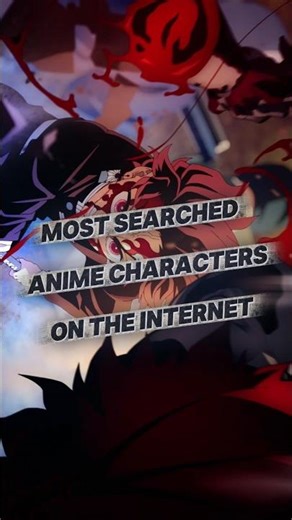 Most Searched Anime Characters on the Internet 🔥
