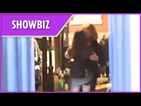 Strictly: Seann Walsh and married Katya Jones caught snogging in the street