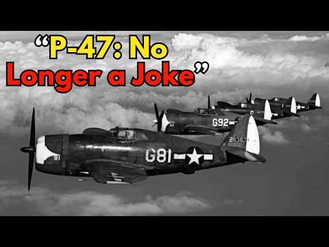 German Pilots Mocked the P-47 — Until Its Eight .50s Struck Back