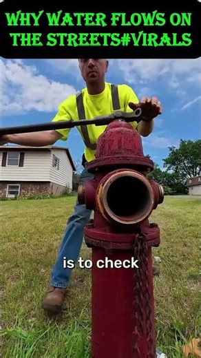 #WhyWaterFlowsOnTheStreets — The Hidden Reason Firefighters Do This!