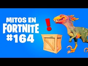 JAMÁS PENSASTE QUE EL VELOCIRRAPTOR PODÍA HACER ESTO - Mitos Fortnite - 164 #MitosFortnite