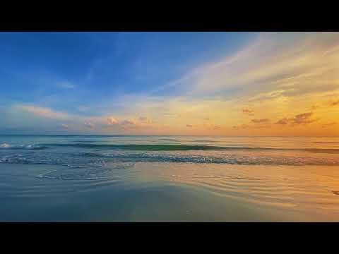 ASMR Tropical Shoreline | Relaxing Water Sounds for Meditation, Sleep & Stress Reduction