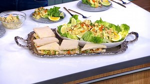 How to make easy coronation chicken salad recipe