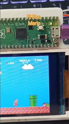 Pi Pico Mario Game #pipico #mario