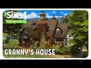 Granny's House || The Sims 4 «Cottage Living»|| Stop Motion [No CC]